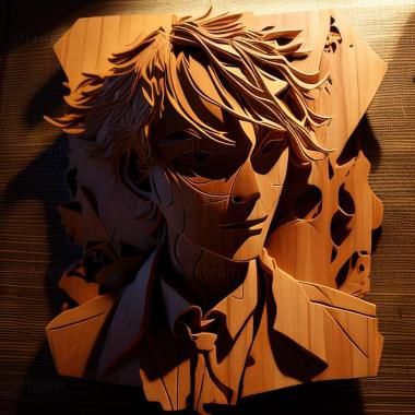 3D модель Такахиро Сакураи из Bungo Stray Dogs (STL)